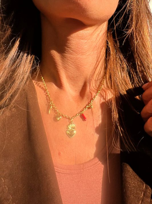 Collana sacro cuore